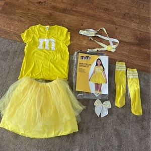 Yellow M&M costume